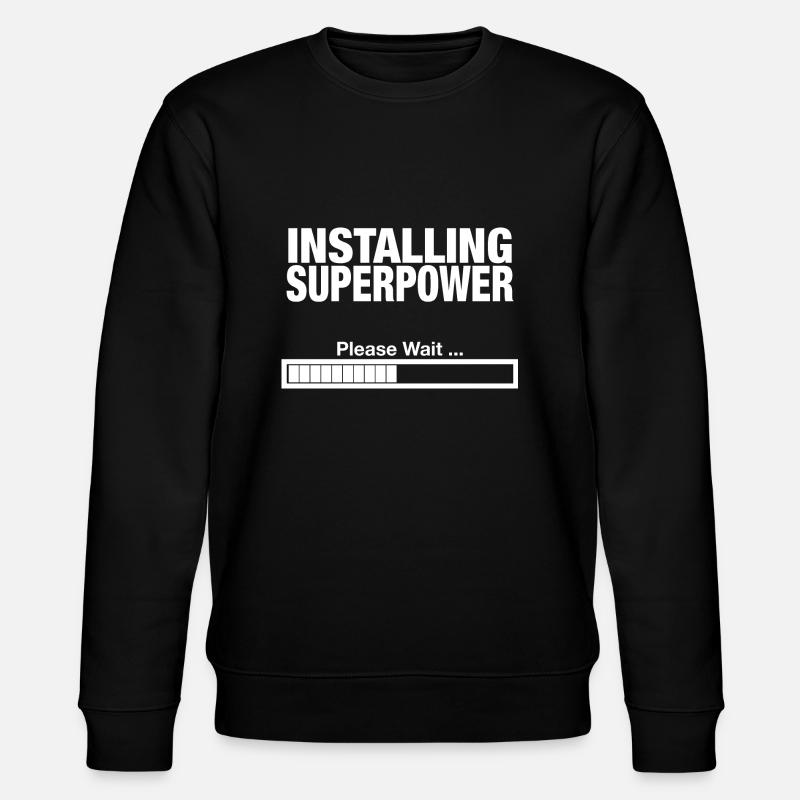 Superpowers - Stanley/Stella CHANGER Unisex Organic Sweatshirt - black