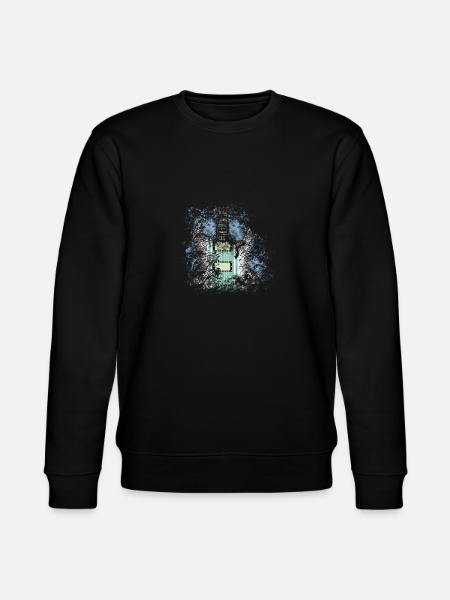Electric guitar - Stanley/Stella CHANGER Unisex Organic Sweatshirt - black
