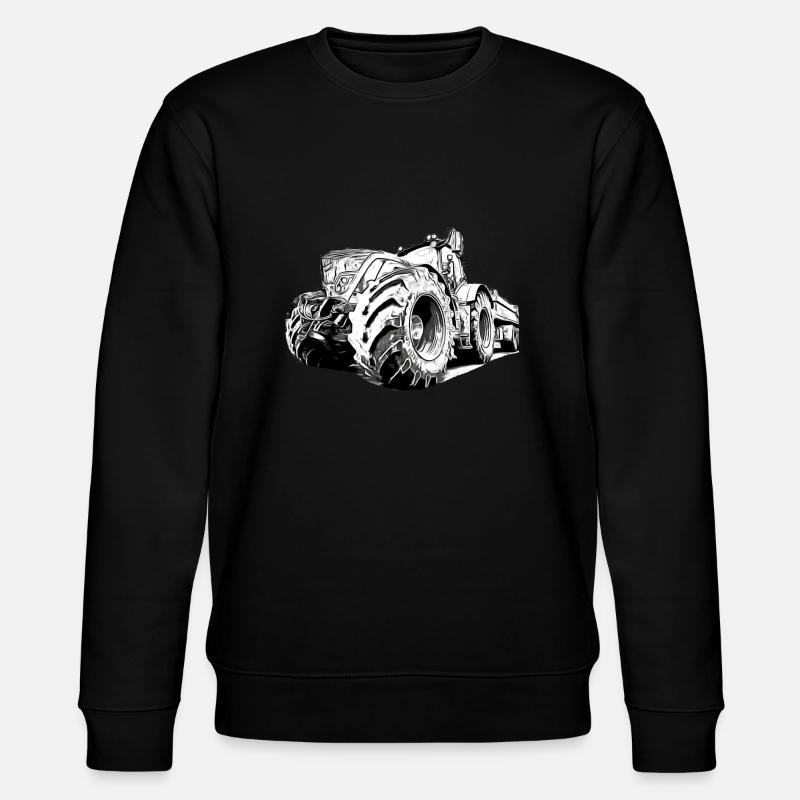 Tractor - Stanley/Stella CHANGER Unisex Organic Sweatshirt - black