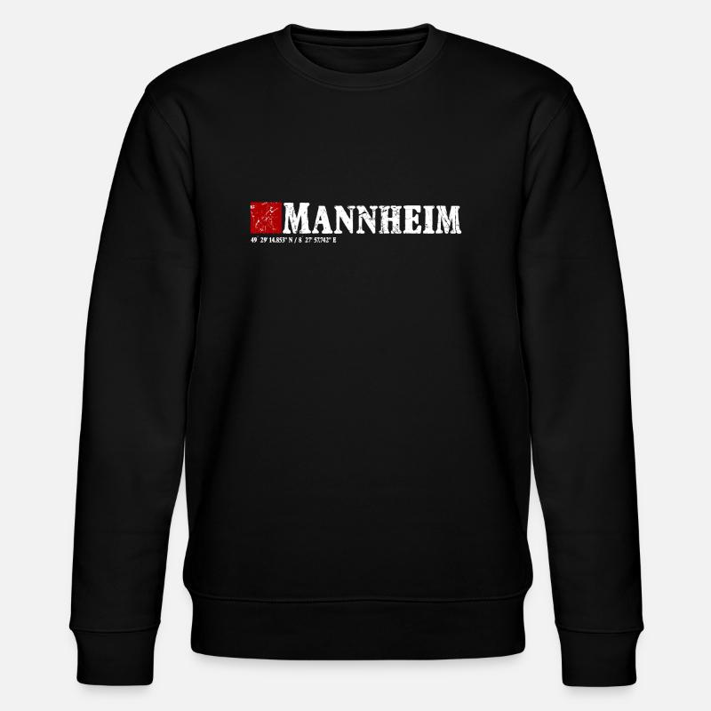 Mannheim ma ville que j’aime - Sweat bio CHANGER Stanley/Stella Unisexe - noir