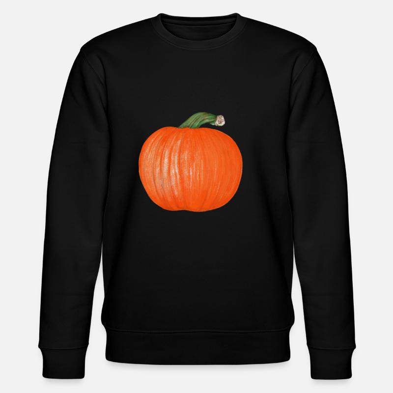 Grosse citrouille pour tous les fans d’Halloween - Sweat bio CHANGER Stanley/Stella Unisexe - noir