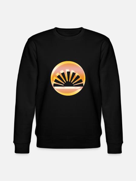 Sunrise - Stanley/Stella CHANGER Unisex Organic Sweatshirt - black