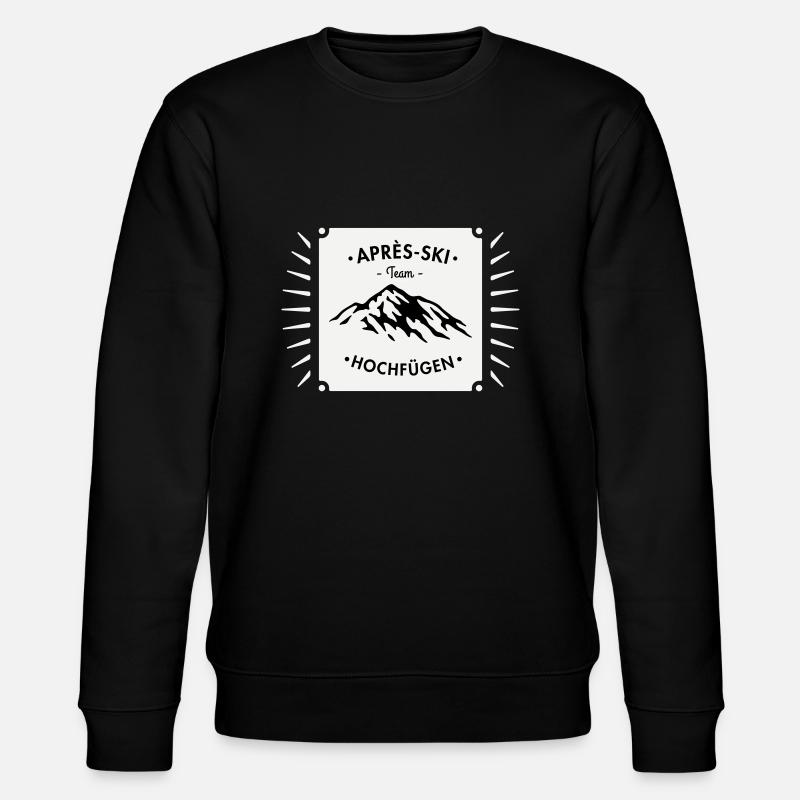 Après-Ski Hochfügen - Sweat bio CHANGER Stanley/Stella Unisexe - noir
