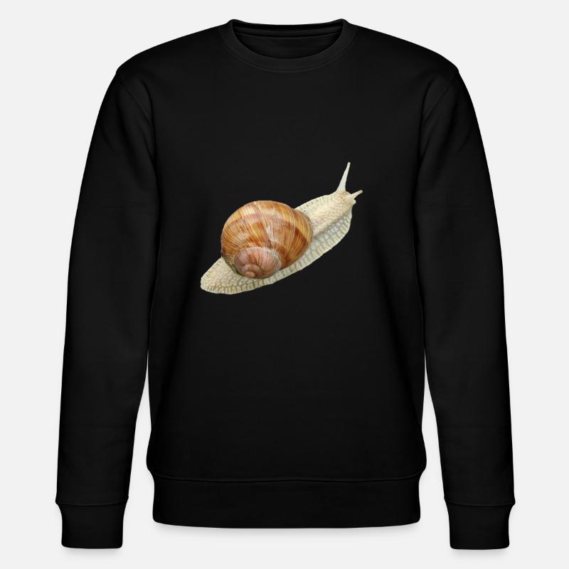 Escargot, escargot de vigne - Sweat bio CHANGER Stanley/Stella Unisexe - noir