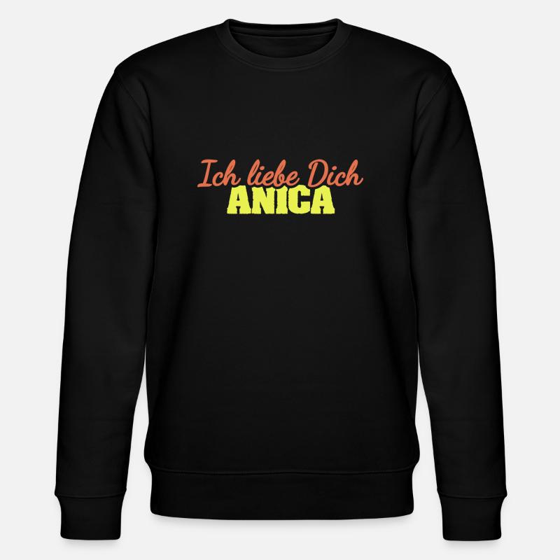 Ani - Stanley/Stella Unisex Bio-Sweatshirt CHANGER - Schwarz