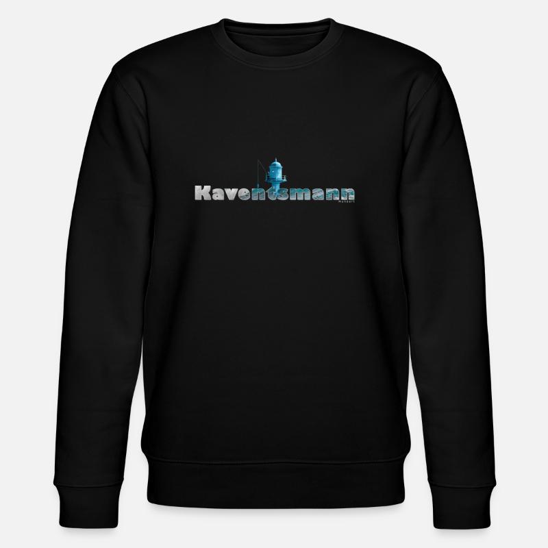 Kaventsmann - Stanley/Stella Unisex Bio-Sweatshirt CHANGER  - Schwarz