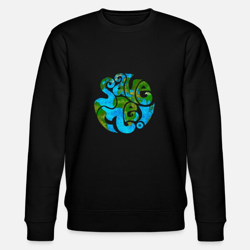 Save Me! - Stanley/Stella Unisex Bio-Sweatshirt CHANGER  - Schwarz