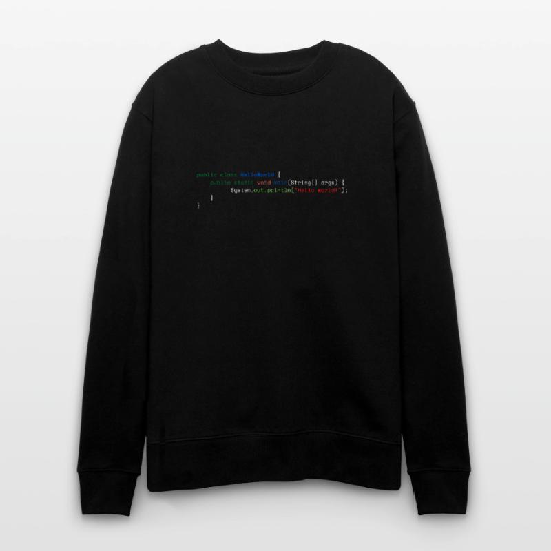 Java Hello World Stanley/Stella Unisex Bio-Sweatshirt CHANGER 