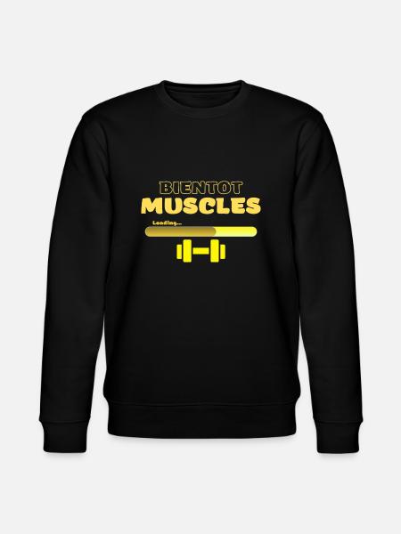 Bientôt muscles - Sweat bio CHANGER Stanley/Stella Unisexe - noir