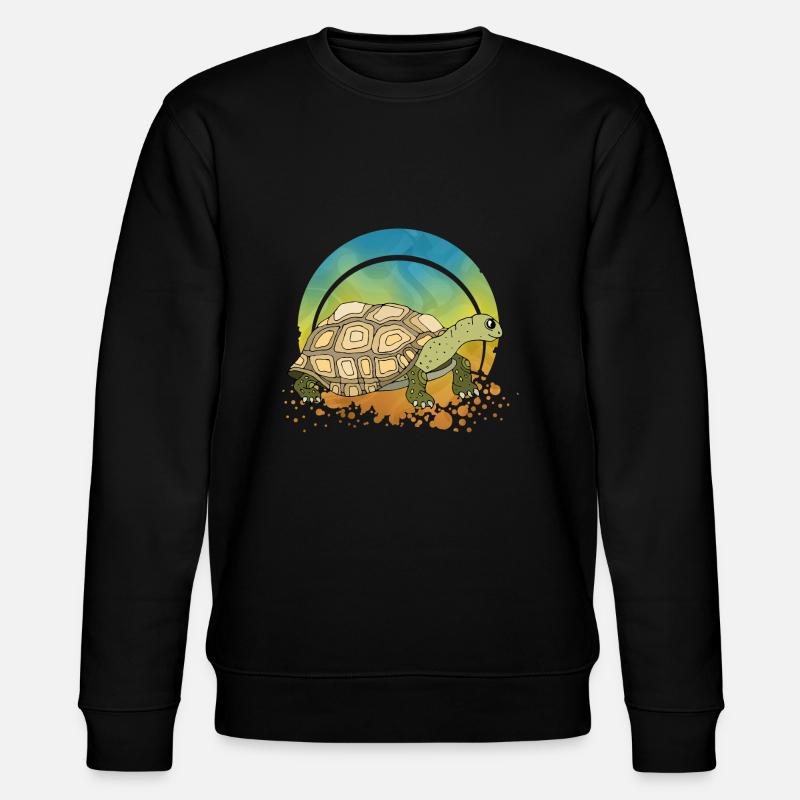 Tortue - Sweat bio CHANGER Stanley/Stella Unisexe - noir