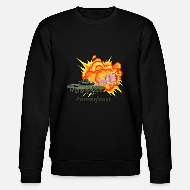 Panzerfaust - Stanley/Stella Unisex Bio-Sweatshirt CHANGER  - Schwarz