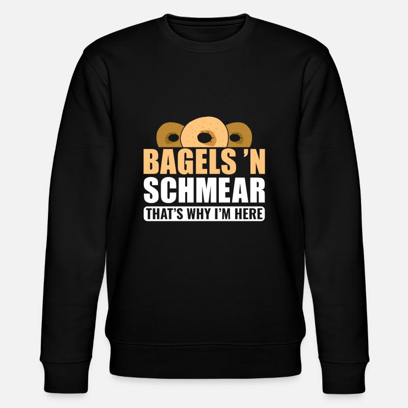 Bagel Disant Cadeau - Sweat bio CHANGER Stanley/Stella Unisexe - noir