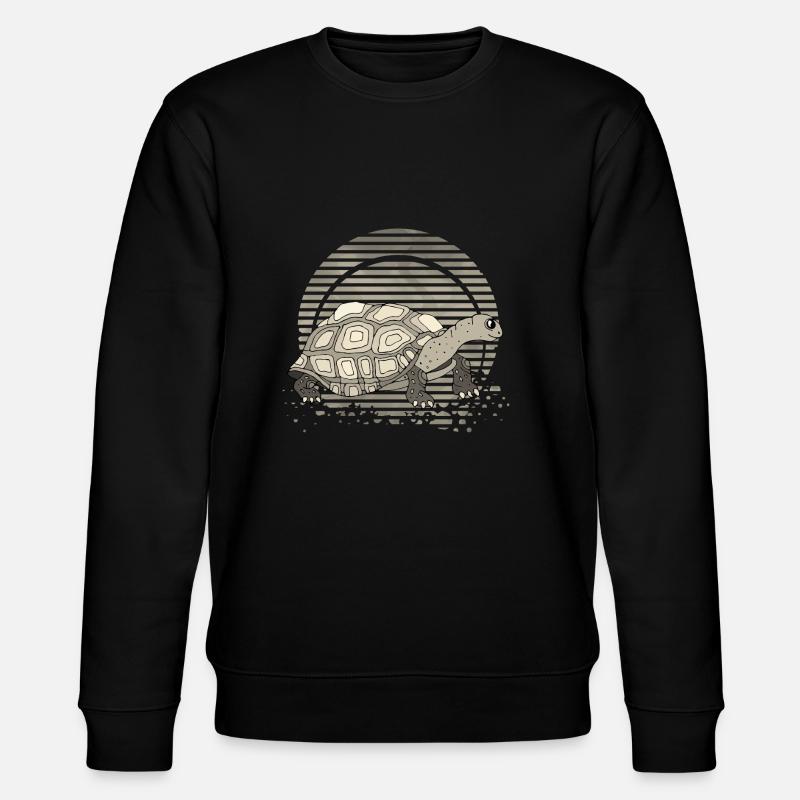 Tortue - Sweat bio CHANGER Stanley/Stella Unisexe - noir