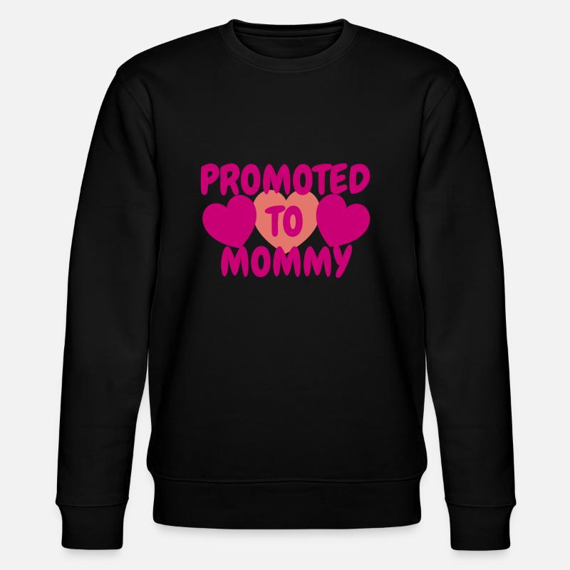 Maman future maman Grossesse Maman - Sweat bio CHANGER Stanley/Stella Unisexe - noir