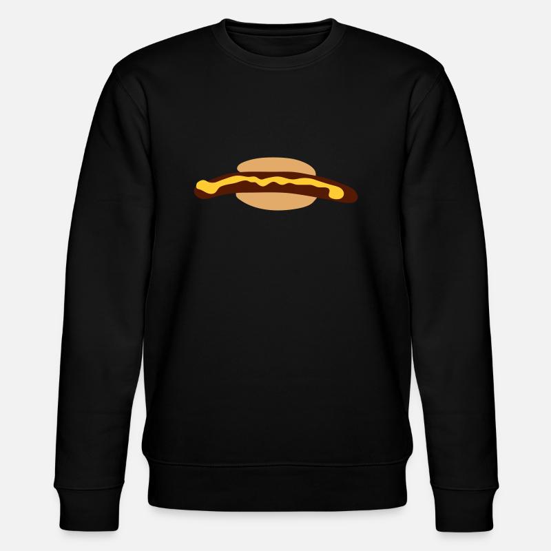 Hot Dog - Stanley/Stella Unisex Bio-Sweatshirt CHANGER  - Schwarz