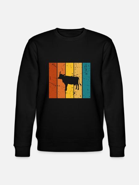 Vintage gaveko - Stanley/Stella økologisk unisex-sweatshirt CHANGER  - sort