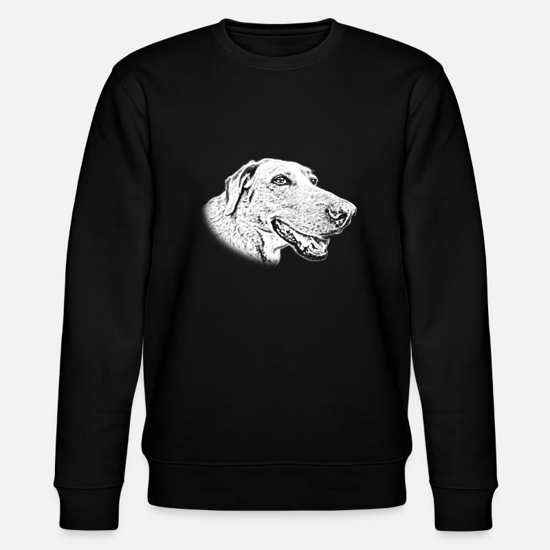Chien heureux - Sweat bio CHANGER Stanley/Stella Unisexe - noir