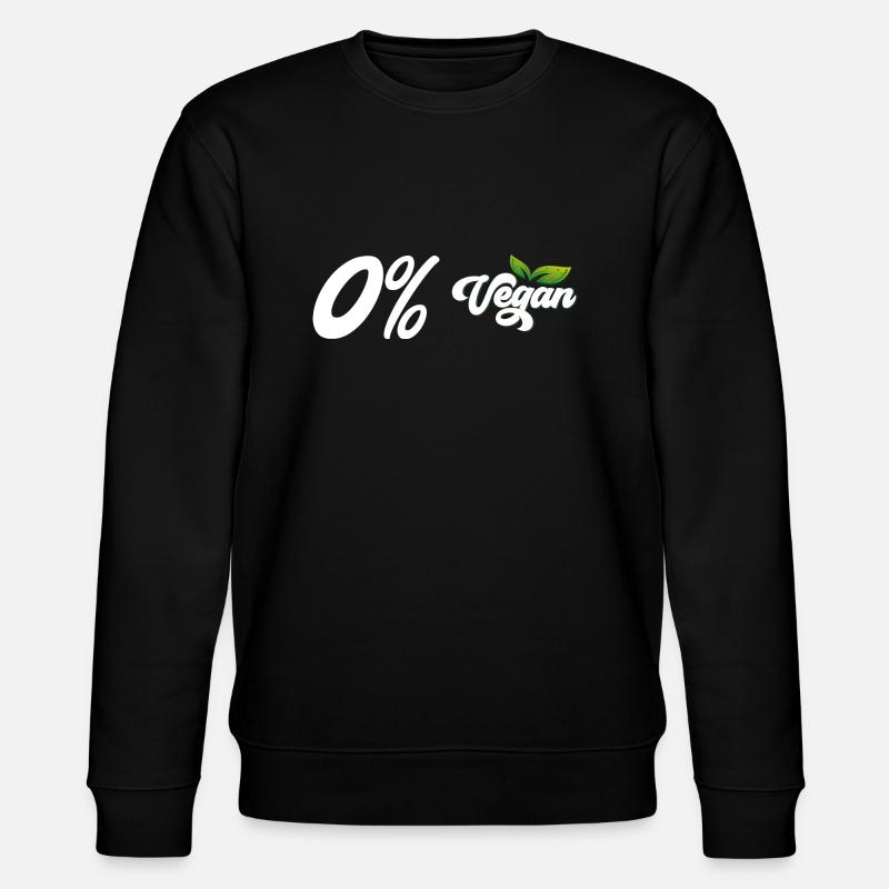 0% Vegan - Stanley/Stella Unisex Bio-Sweatshirt CHANGER  - Schwarz