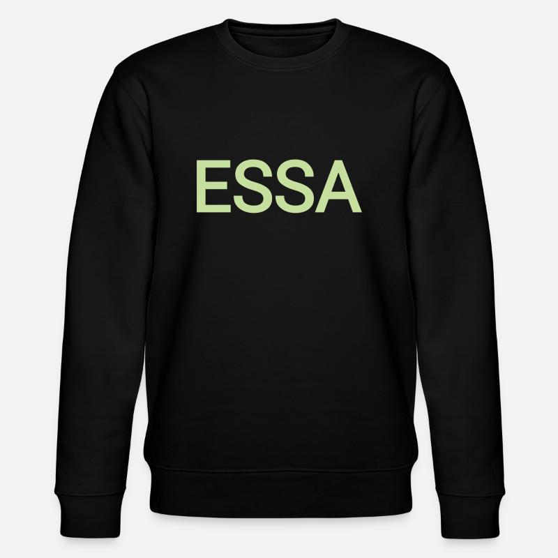 Essa - Stanley/Stella Unisex Bio-Sweatshirt CHANGER  - Schwarz