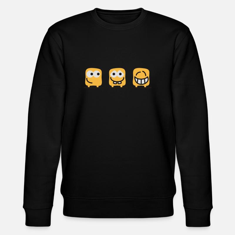 Die Drei Patukus - Stanley/Stella Unisex Bio-Sweatshirt CHANGER  - Schwarz