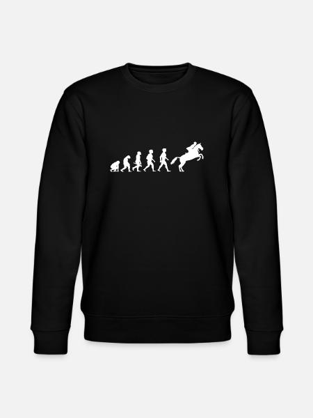 Evolution Equestrian Riding Equestrian Equestrian - Stanley/Stella CHANGER Unisex Organic Sweatshirt - black