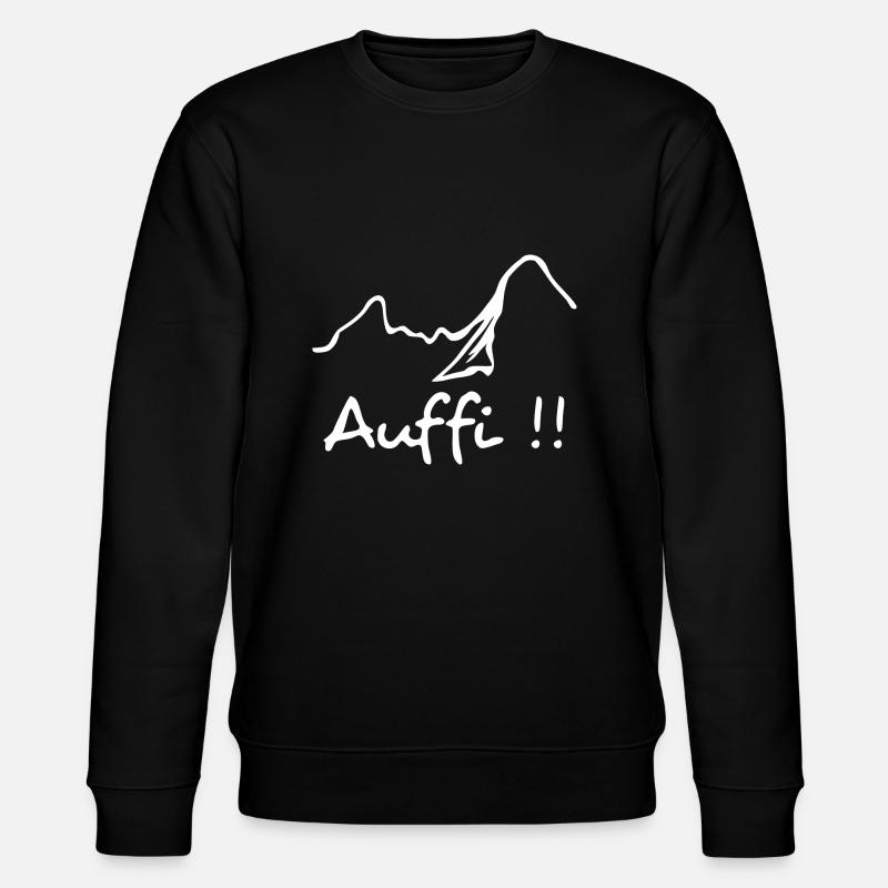 Auffi blanc - Sweat bio CHANGER Stanley/Stella Unisexe - noir