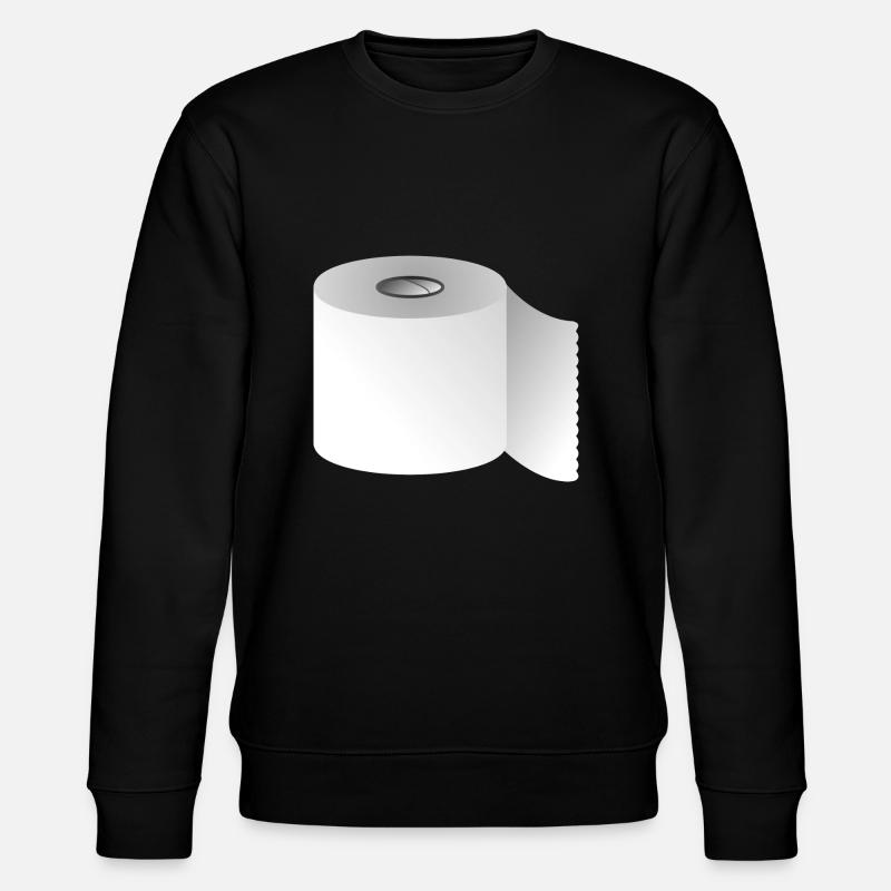 Toilettenpapier - Stanley/Stella Unisex Bio-Sweatshirt CHANGER  - Schwarz