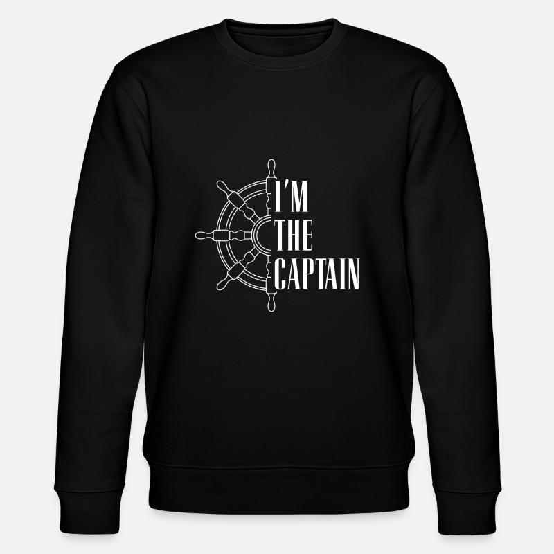 Je suis le capitaine - Sweat bio CHANGER Stanley/Stella Unisexe - noir