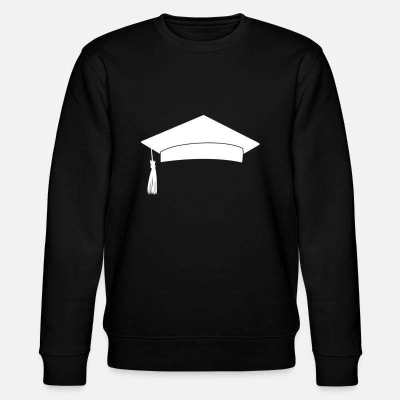 Phd Doktortitel Student Geschenk - Stanley/Stella Unisex Bio-Sweatshirt CHANGER  - Schwarz