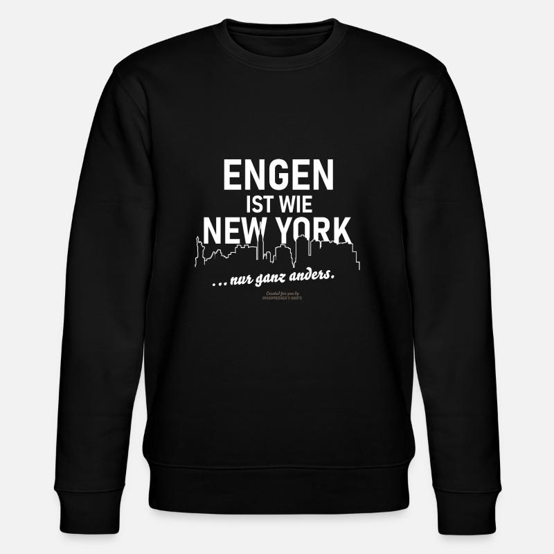 Engen - Stanley/Stella Unisex Bio-Sweatshirt CHANGER  - Schwarz