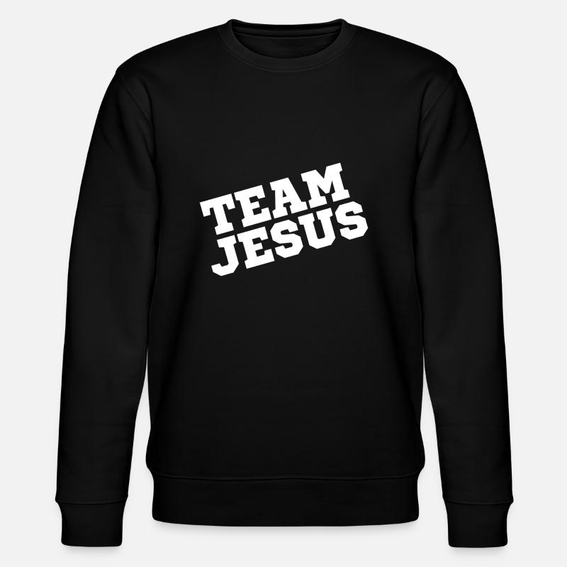 Équipe Jésus Cadeau Chrétiens - Sweat bio CHANGER Stanley/Stella Unisexe - noir