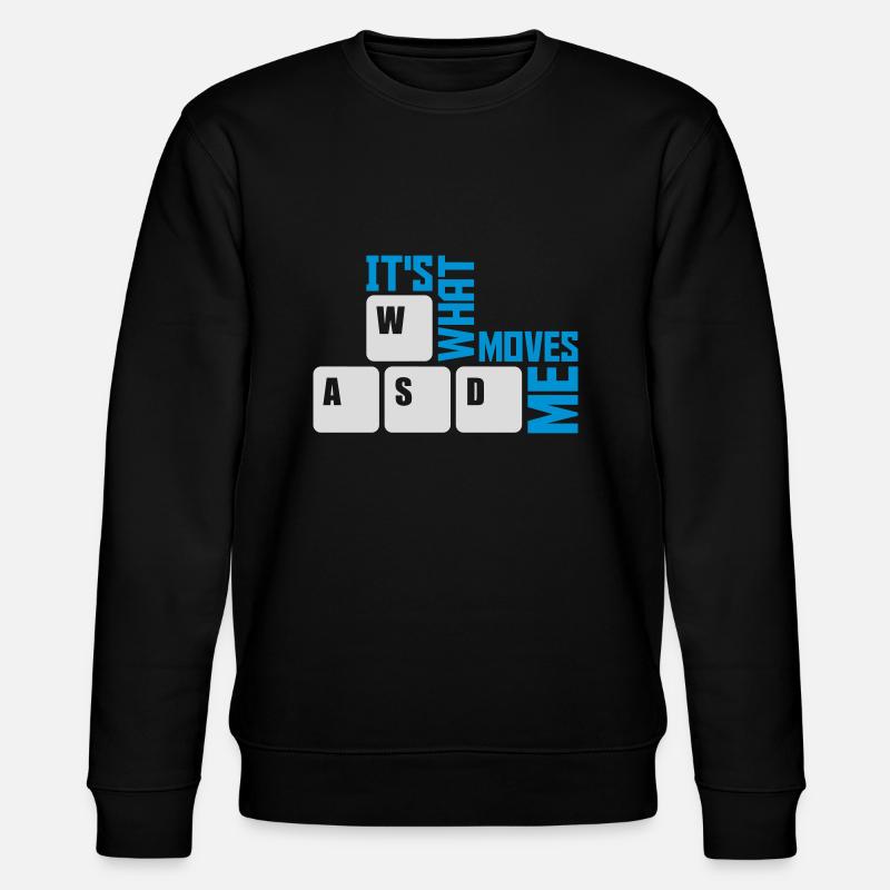 c’est ce qui m’émeut - Sweat bio CHANGER Stanley/Stella Unisexe - noir