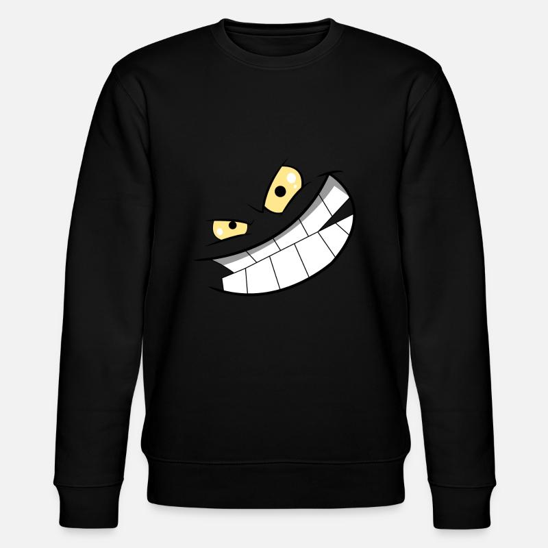 Smiley comique - Sweat bio CHANGER Stanley/Stella Unisexe - noir