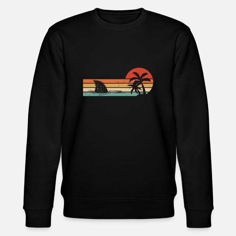 Requin requin - Shark - Sweat bio CHANGER Stanley/Stella Unisexe - noir