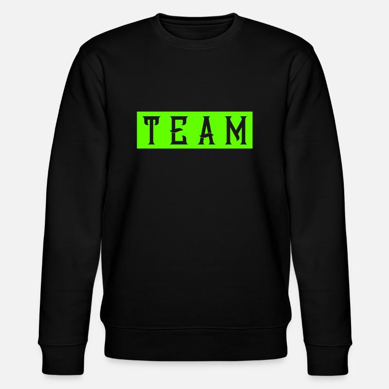 team - Stanley/Stella Unisex Bio-Sweatshirt CHANGER  - Schwarz