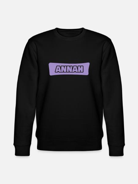Annah - Stanley/Stella Unisex Bio-Sweatshirt CHANGER  - Schwarz