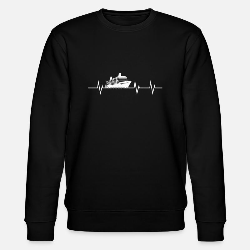 Battement de cœur de croisière - Sweat bio CHANGER Stanley/Stella Unisexe - noir