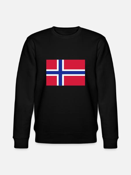 Norwegen - Stanley/Stella Unisex Bio-Sweatshirt CHANGER - Schwarz