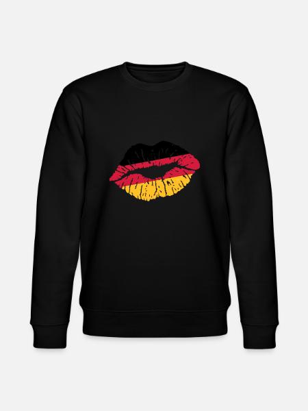 Kiss (Germany, Netherlands) - Stanley/Stella CHANGER Unisex Organic Sweatshirt - black