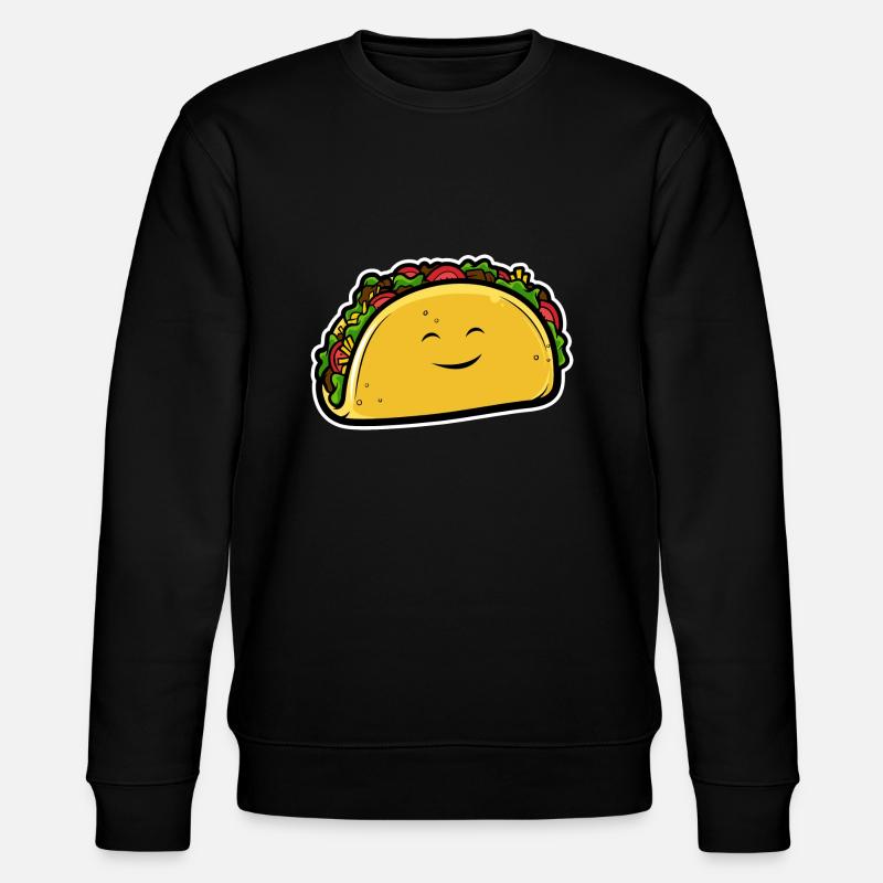 Taco de dessin animé - Sweat bio CHANGER Stanley/Stella Unisexe - noir