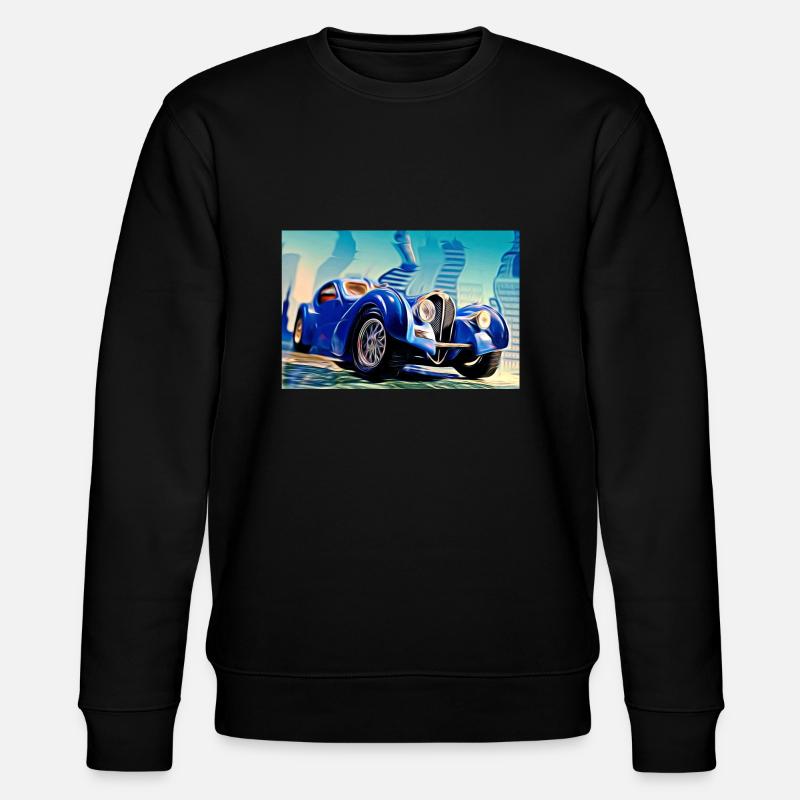 Oldtimer - Stanley/Stella Unisex Bio-Sweatshirt CHANGER  - Schwarz