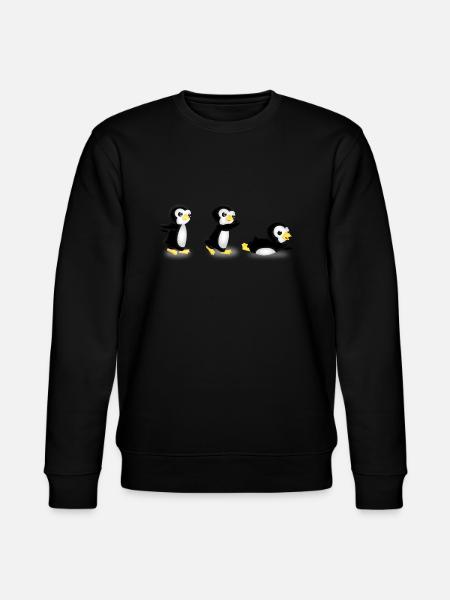 pingurun - Stanley/Stella CHANGER Unisex Organic Sweatshirt - black