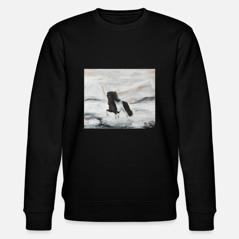 Kopar - Stanley/Stella Unisex Bio-Sweatshirt CHANGER  - Schwarz