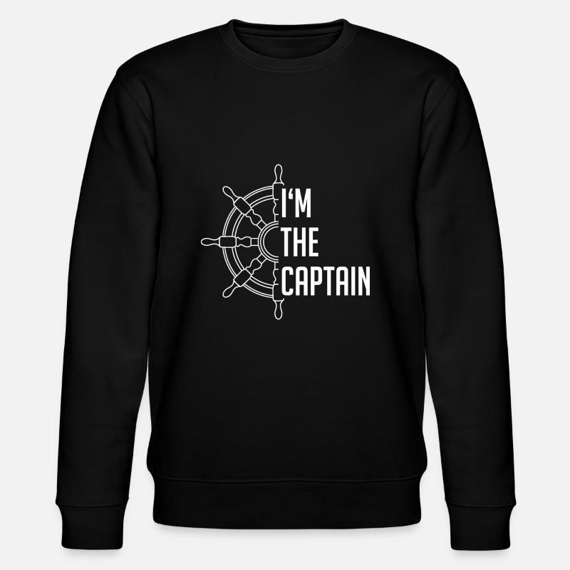 Je suis le capitaine - Sweat bio CHANGER Stanley/Stella Unisexe - noir