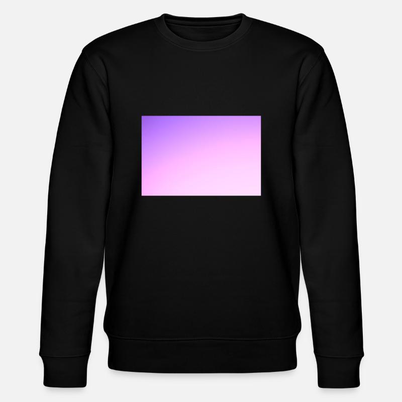 Purple sky - Stanley/Stella Unisex Bio-Sweatshirt CHANGER  - Schwarz