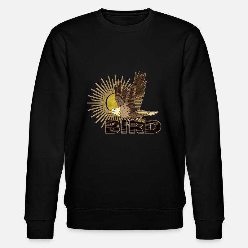 Oiseau de proie - Sweat bio CHANGER Stanley/Stella Unisexe - noir