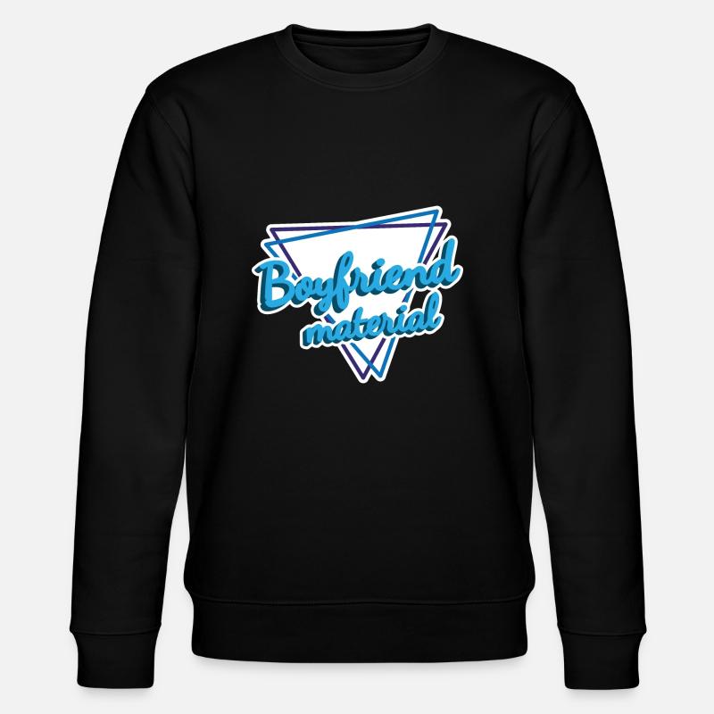 Freund - Stanley/Stella Unisex Bio-Sweatshirt CHANGER  - Schwarz