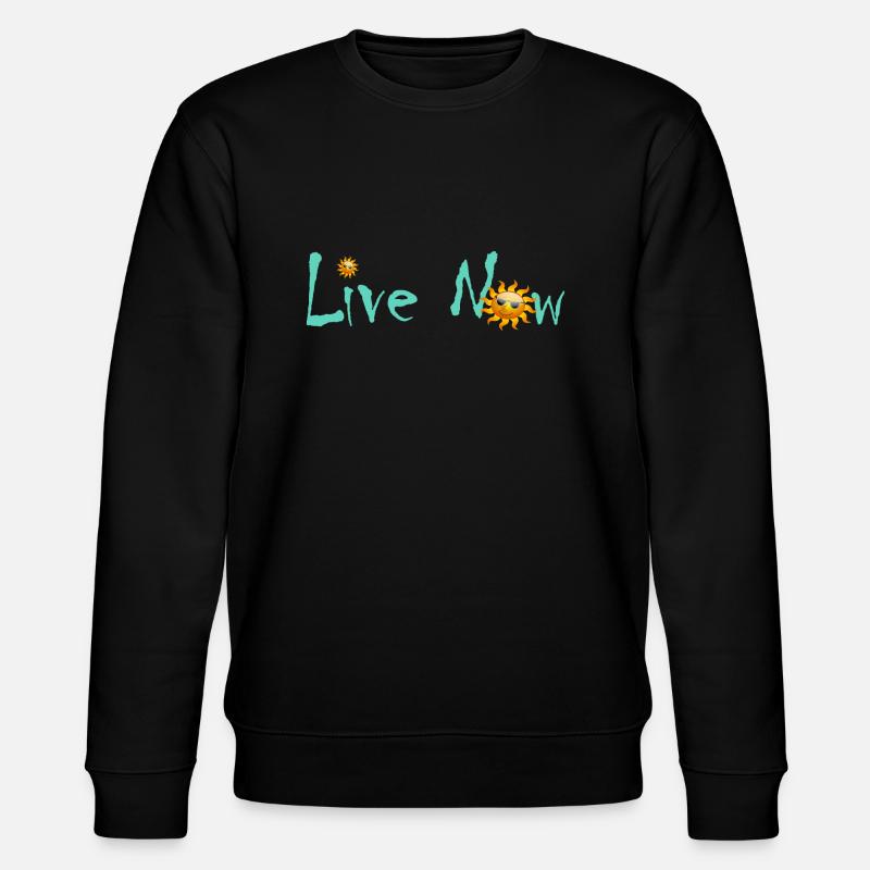 Live Sun 3 - Stanley/Stella Unisex Bio-Sweatshirt CHANGER  - Schwarz