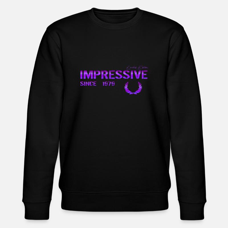 Impressionnant depuis 1979 - Sweat bio CHANGER Stanley/Stella Unisexe - noir
