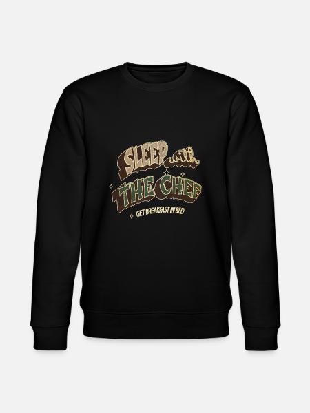 Sjove citater kokke hat sous kok chefejer ordsprog - Stanley/Stella økologisk unisex-sweatshirt CHANGER  - sort